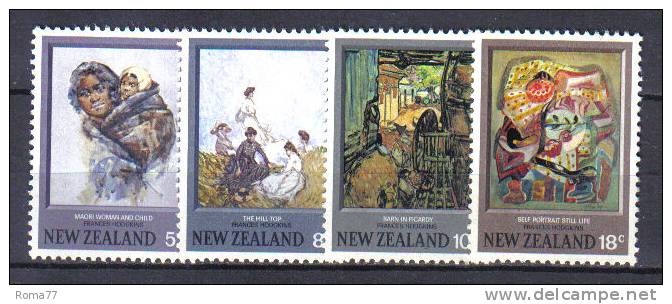 ZEL190 - NUOVA ZELANDA 1973 ,  Yvert Serie 590/593  *** - Unused Stamps