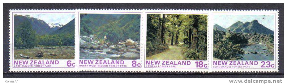 ZEL201 - NUOVA ZELANDA 1975 ,  Yvert Serie 635/638  *** - Unused Stamps