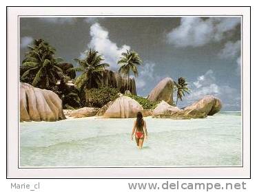 Superbe Carte Postale SEYCHELLES Anse Royale - Seychellen