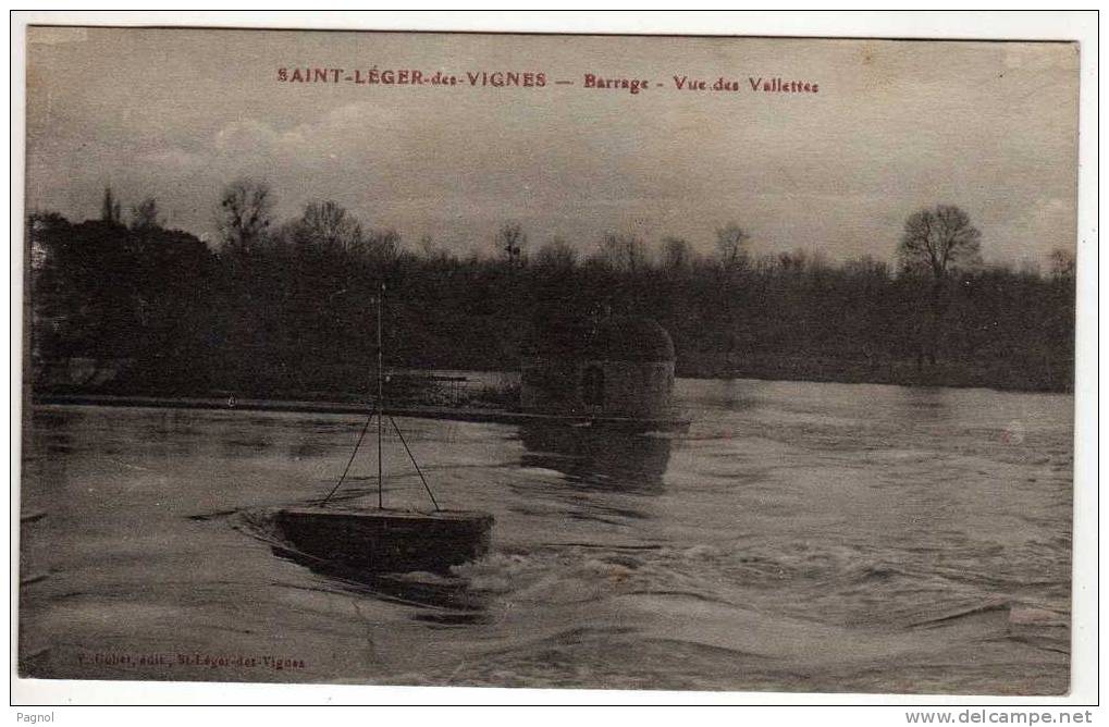 58 : Saint-Léger-des-Vignes : Barrage - Vue Des Vallettes - Autres & Non Classés