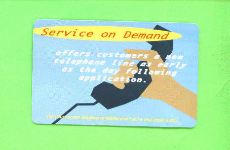 NAMIBIA - Chip Phonecard/Service On Demand - Namibia