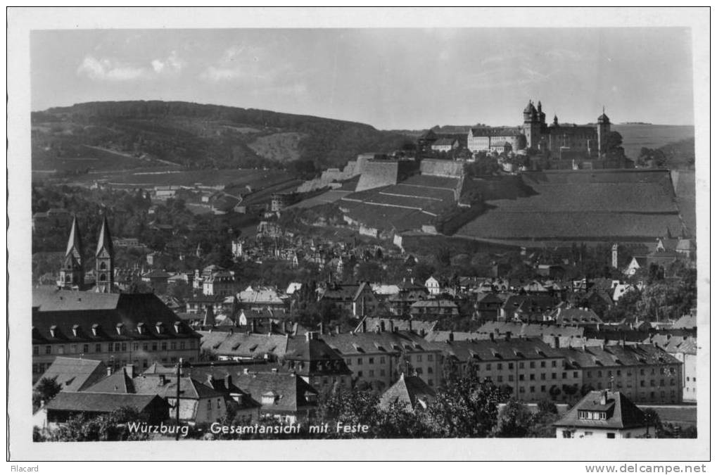 9514     Germania    Wurzburg    Gesamtansicht Mit   Feste  NV - Wuerzburg