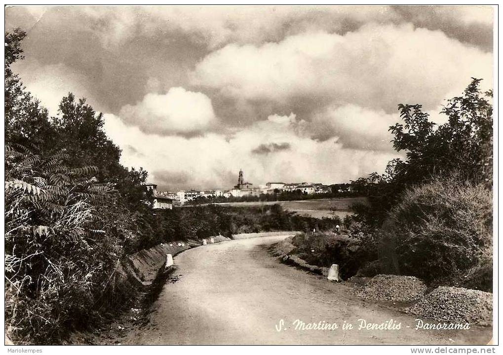 S. MARTINO IN PENSILIS  -  Panorama - Campobasso