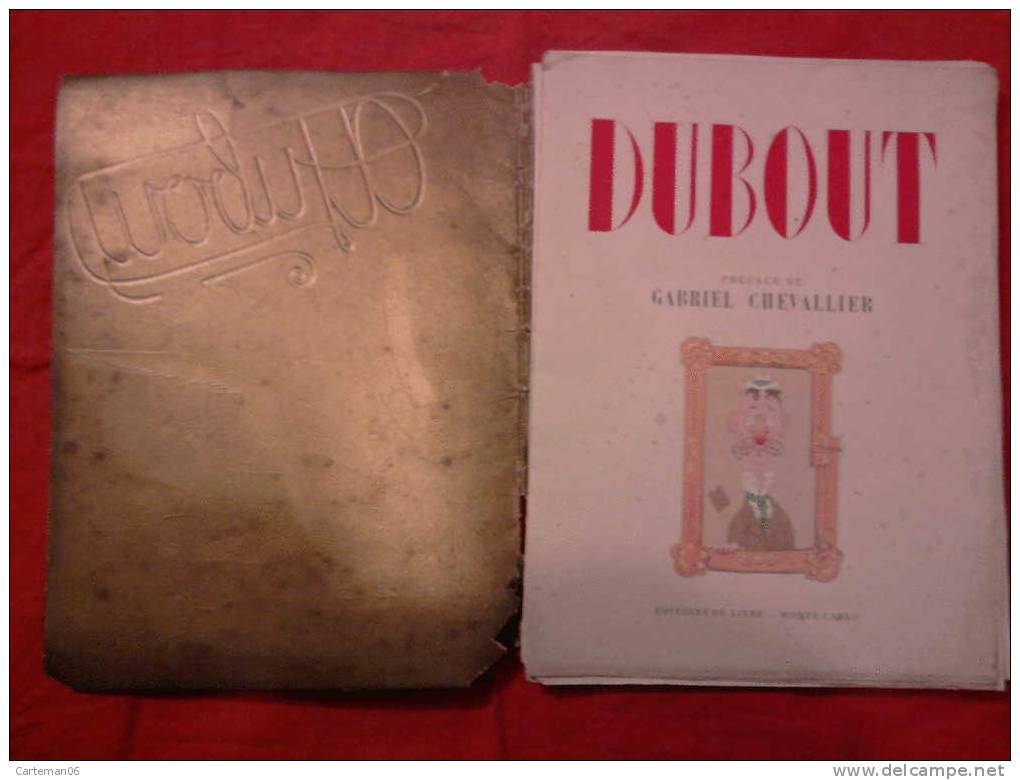 Dossier - Dubout - 47 Illustrations - Préface De Gabriel Chevalier - 1944 - Dubout