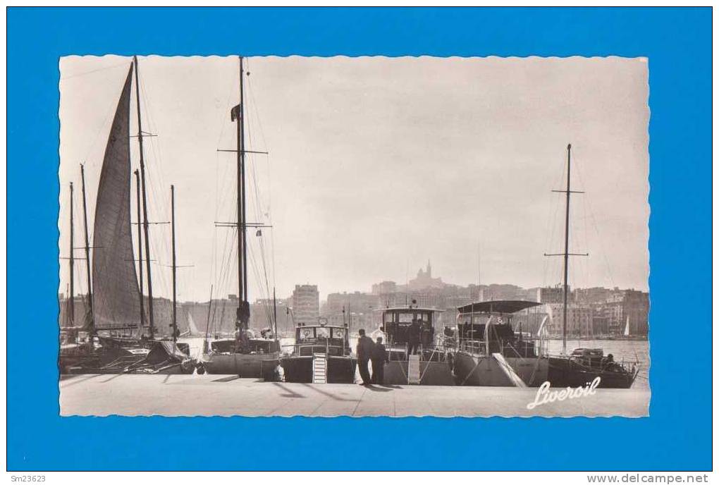 Liveroil Suppositoires  (26)  Marseille - Le Vieux Port - 18 X 11 Cm - Grossbrief  Porto 1,50 Euro - - Old Port, Saint Victor, Le Panier