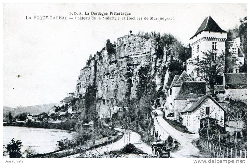 La Roque-Gageac - Château De La Malartrie Et Rochers De Marqueyssac - Autres & Non Classés