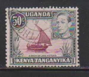 Kenya 1938 Used, KG VI--50c - Kenya, Ouganda & Tanganyika