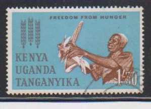 Kenya 1963 Used, Freedom From Hunger 1'30, Corn - Contra El Hambre