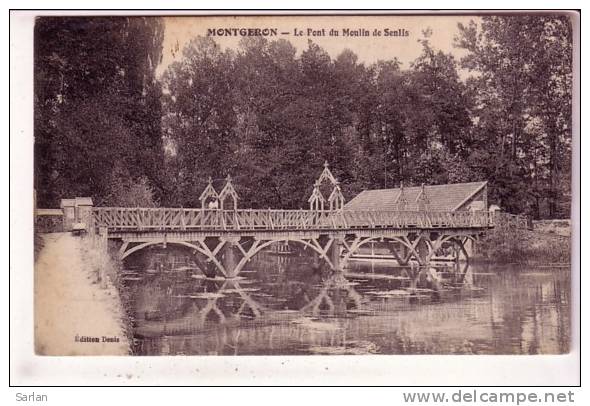 91 , MONTGERON , Le Pont Et Le Moulin De Senlis , *6191 - Montgeron