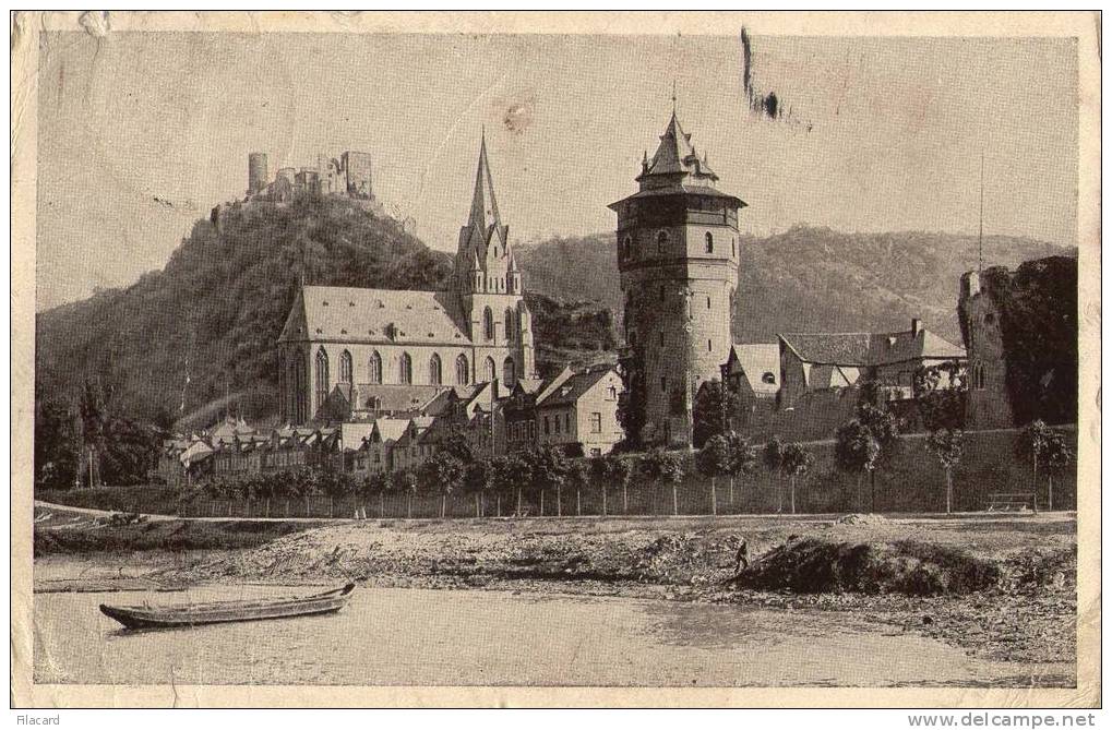 9538   Germania   Ruine  Schonburg  Bei  Oberwesel  VG  1911 - Oberwesel