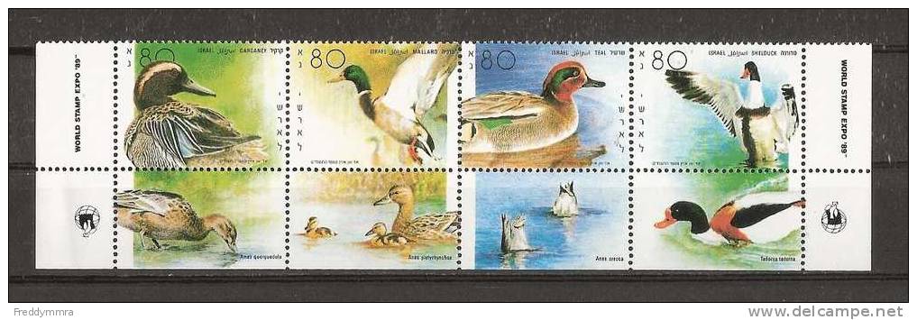 Israël: 1074/ 1077 **  Canards - Entenvögel