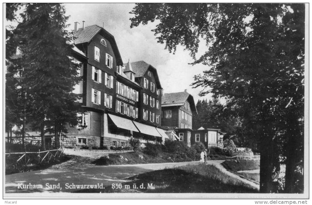 9543    Germania  Kurhaus Sand  Schwarzwald   850 M U.d.M.   NV  (scritta) - Feldberg