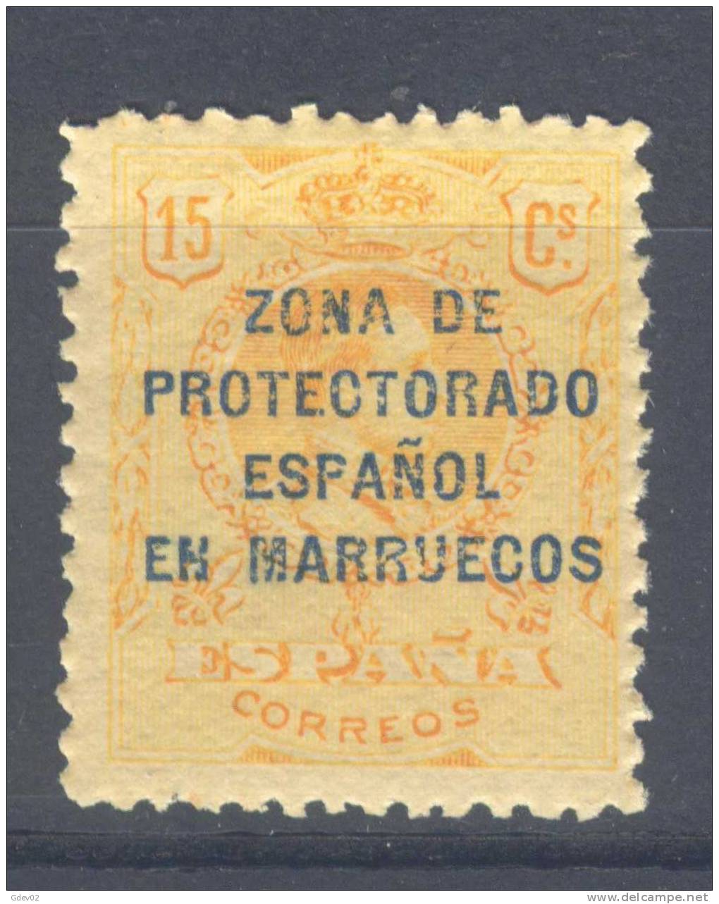 MA61-A6951 .Maroc.Marocco.MARRUECOS ESPAÑOL. SELLOS DE ESPAÑA 1916-1920 (Ed 61**)sin Charnela MUY BONITO - Marocco Spagnolo