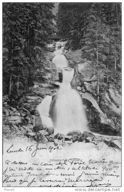 9553  Germania  Wasserfall  Triberg  VGSB  1902 - Triberg