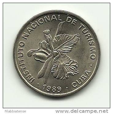 1989 - Cuba 25 Centavos, - Cuba