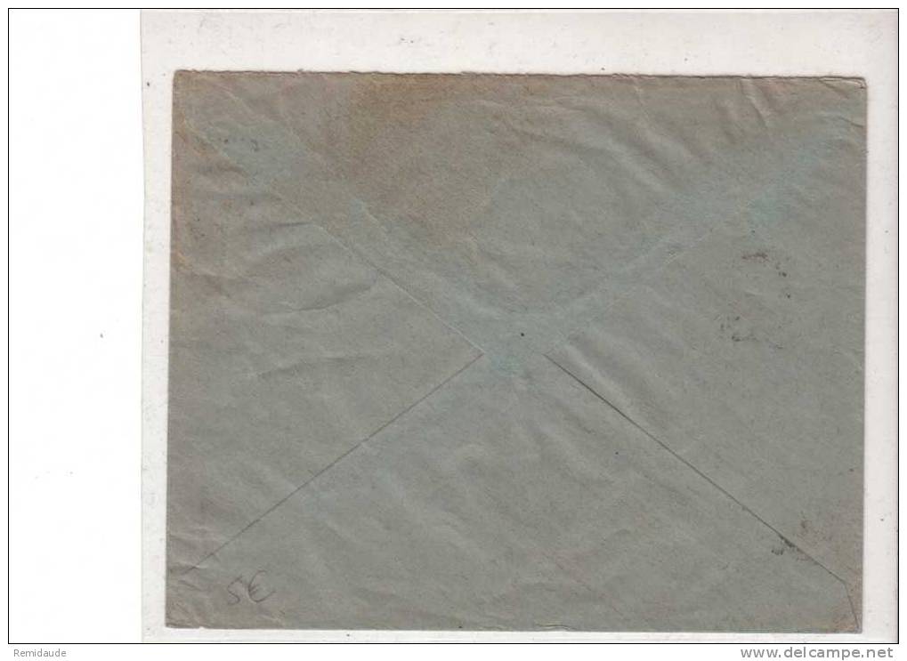 1934 - TYPE PAIX - Yvert N° 283 X 3 Sur LETTRE De LUGRIN (HTE SAVOIE) Pour GOTHEMBOURG (SUEDE) ! - 1932-39 Paix