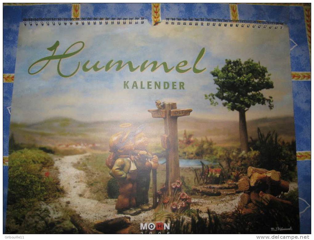 *HUMMEL KALENDER 2006*   -  FORMAT 390 X 300mm"- (Fotodesign :Léo SCHNEIDERHAHL HUMMELand MI HUMMELunter Lic.from GOEBEL - Grossformat : 2001-...