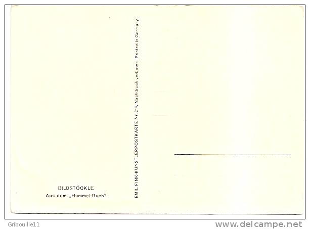 HUMMEL Innocentia Maria (1909 - 1946 )  -  ** BILDSTÖCKLE **   -   Verlag : FINK Emil   N° 214 - Hummel