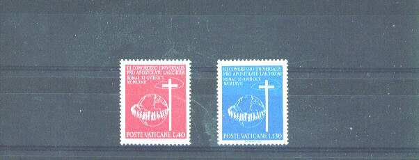 VATICAN - 1967 Laity Congress UM - Unused Stamps