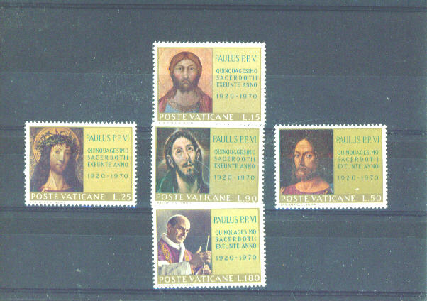 VATICAN - 1970 Ordination As Priest UM - Unused Stamps