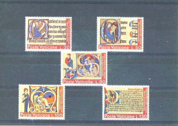 VATICAN - 1972 Book Year UM - Unused Stamps