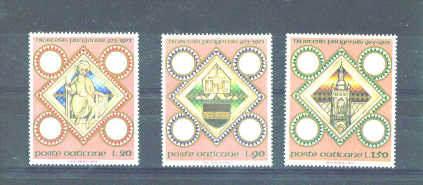VATICAN - 1973 Prague Diocese UM - Unused Stamps