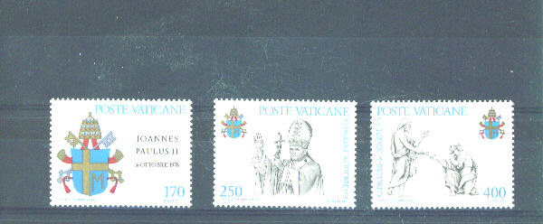 VATICAN - 1979 John Paul II UM - Unused Stamps