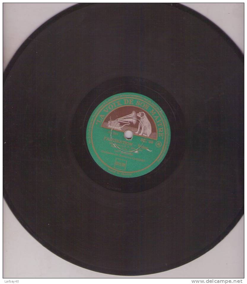 Je Te Dois - Fascination - Leo Marjane - 78 Tours - 78 Rpm - Gramophone Records