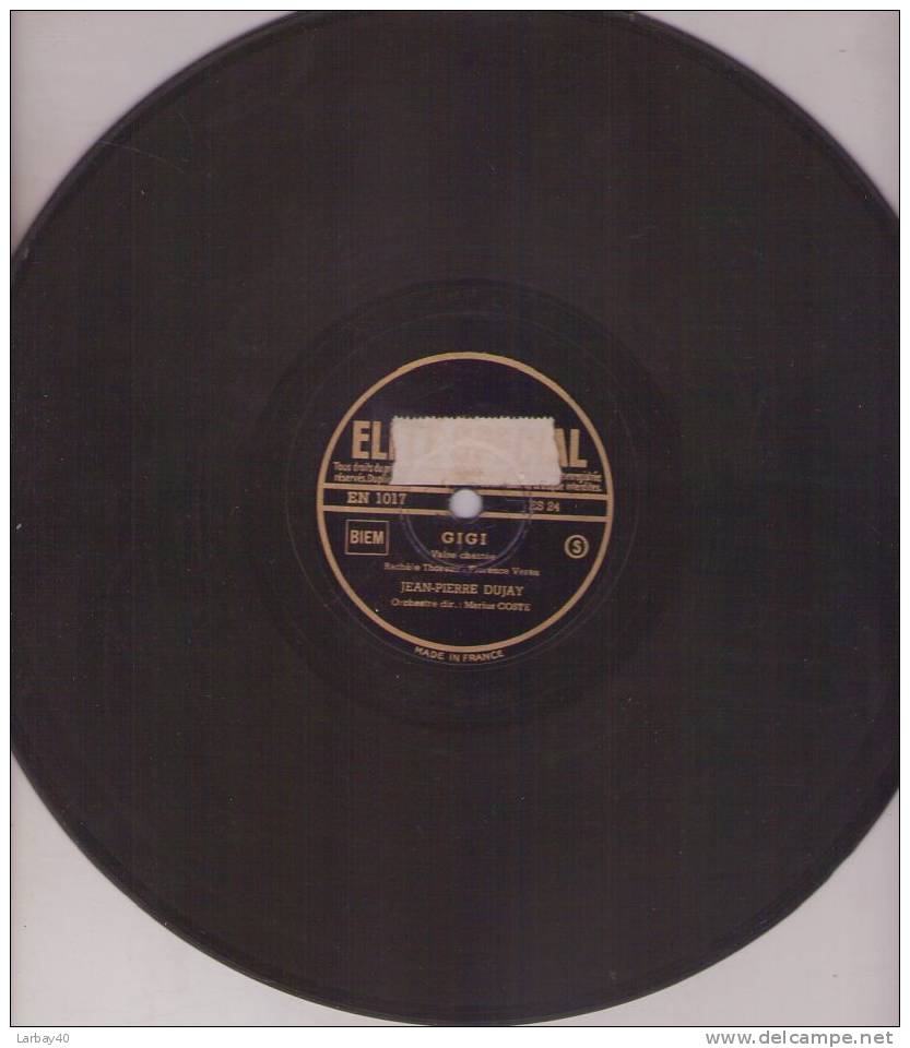 Gigi - Maria Chapdelaine - Jean Pierre Dujay - 78 Tours - 78 Rpm - Schellackplatten