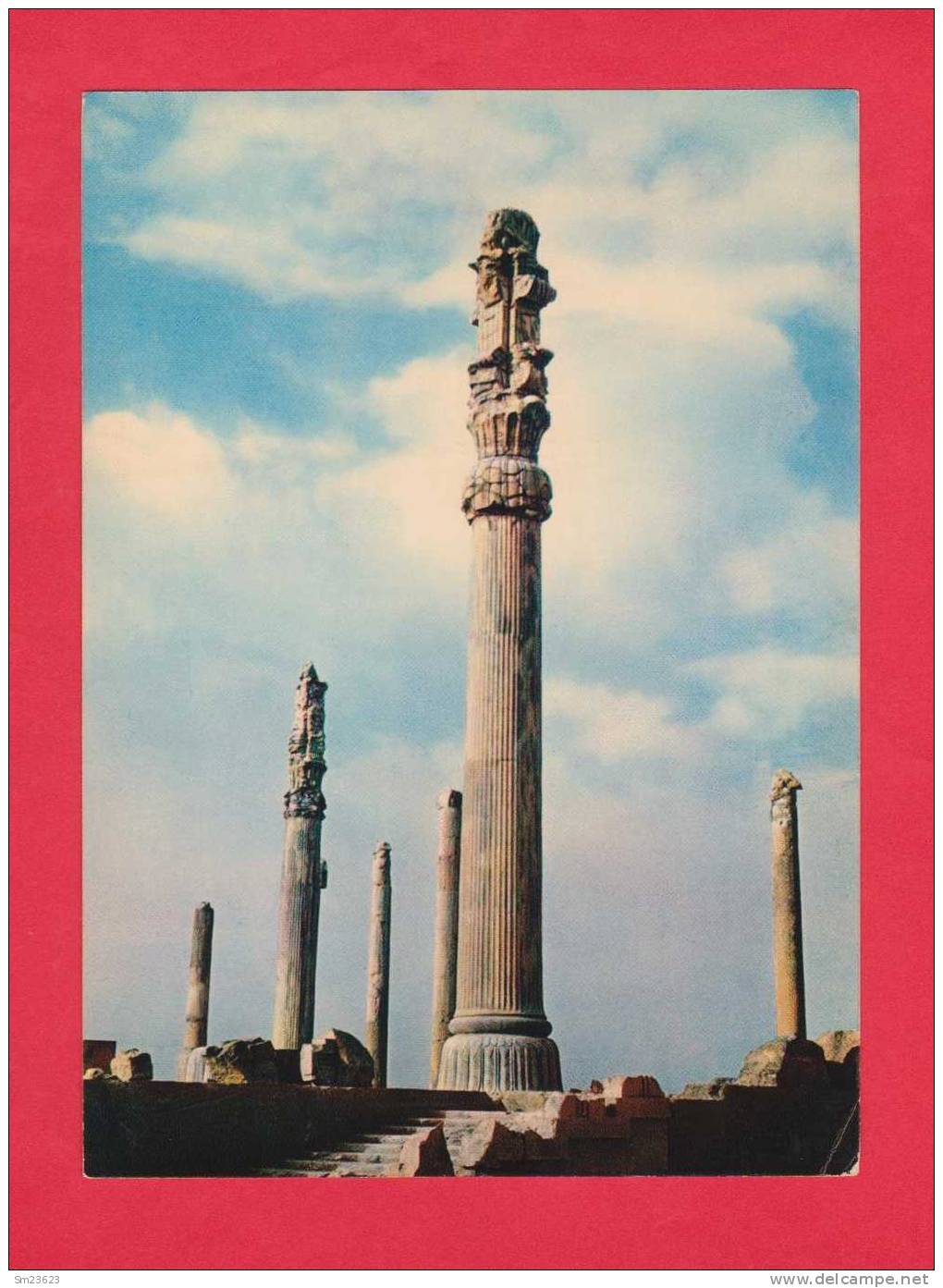 Aspranan (GR08) Iran Persépolis,les Colonnes Monumentales  - 21 X 15 Cm - Grossbrief Porto 1,50 Euro - - Irán