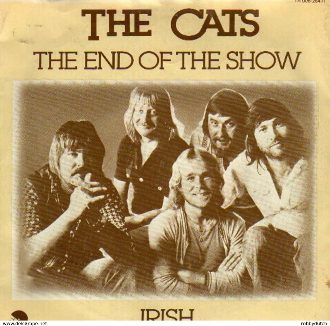 * 7" *  THE CATS - THE END OF THE SHOW (Holland 1980 Ex-!!!) - Disco, Pop