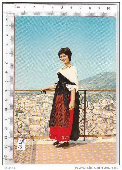 PO1651A# CATANZARO - LAMEZIA TERME - Ragazza In Costume Calabrese - Terrazza Ristorante "La Pacchiana"  VG 1978 - Catanzaro