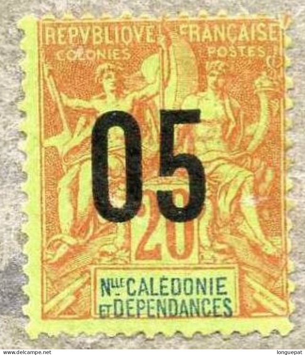 NOUVELLE-CALEDONIE : Timbre De 1892/1900 Surchargés  (type Sage ) - Neufs