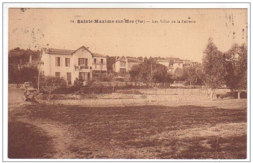 Sainte-Maxime-sur-Mer  -  Les Villas De La Batterie - Sainte-Maxime