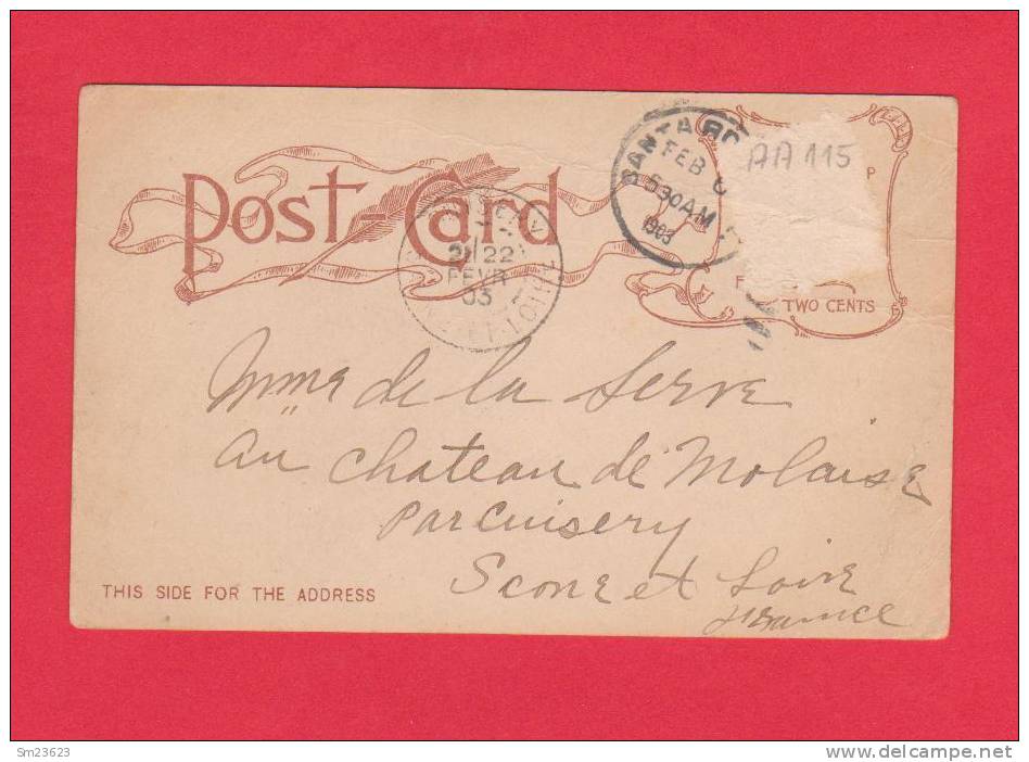 Santa Barbara (AA115)  Mission - 1903 - - Santa Barbara