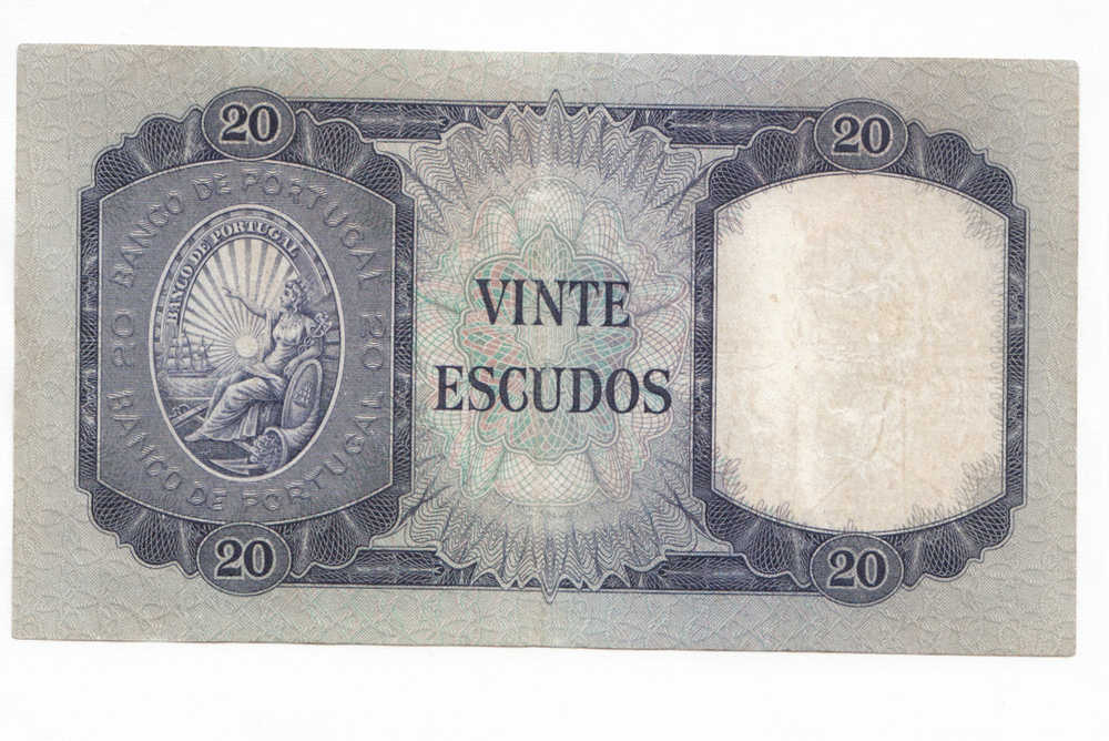 PORTUGAL 20 ESCUDOS 1960 P  163 VF++ - Portogallo