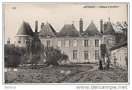 45 ARTENAY - Chateau D Auvilliers - Artenay