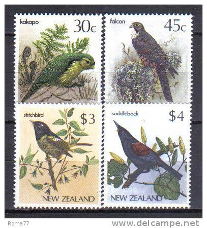 ZEL279 - NUOVA ZELANDA 1986 ,  Yvert Serie 924/927  *** - Unused Stamps