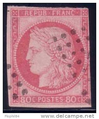 COLONIES GENERALES-CERES N°21 -80c ROSE -COTE 170€ - Ceres