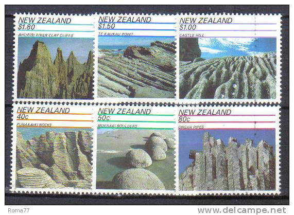 ZEL317 - NUOVA ZELANDA 1991 ,  Yvert Serie 1120/1125  *** - Neufs