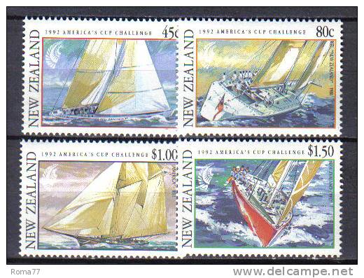 ZEL320 - NUOVA ZELANDA 1992 ,  Yvert Serie 1155/1158  *** - Unused Stamps