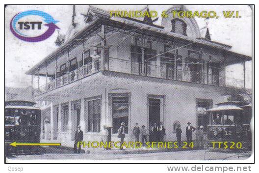 Trinidad Tobago-the Transfer Station In 1905--phone Card Series24---tt$20---used Card - Trinidad & Tobago