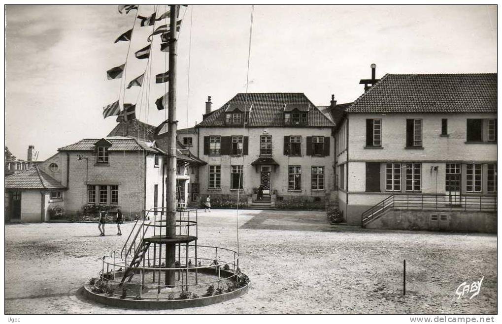 CPSM - 62 - OYE-PLAGE - Centre De Vacances " Porte-Joie " - 074 - Oye Plage