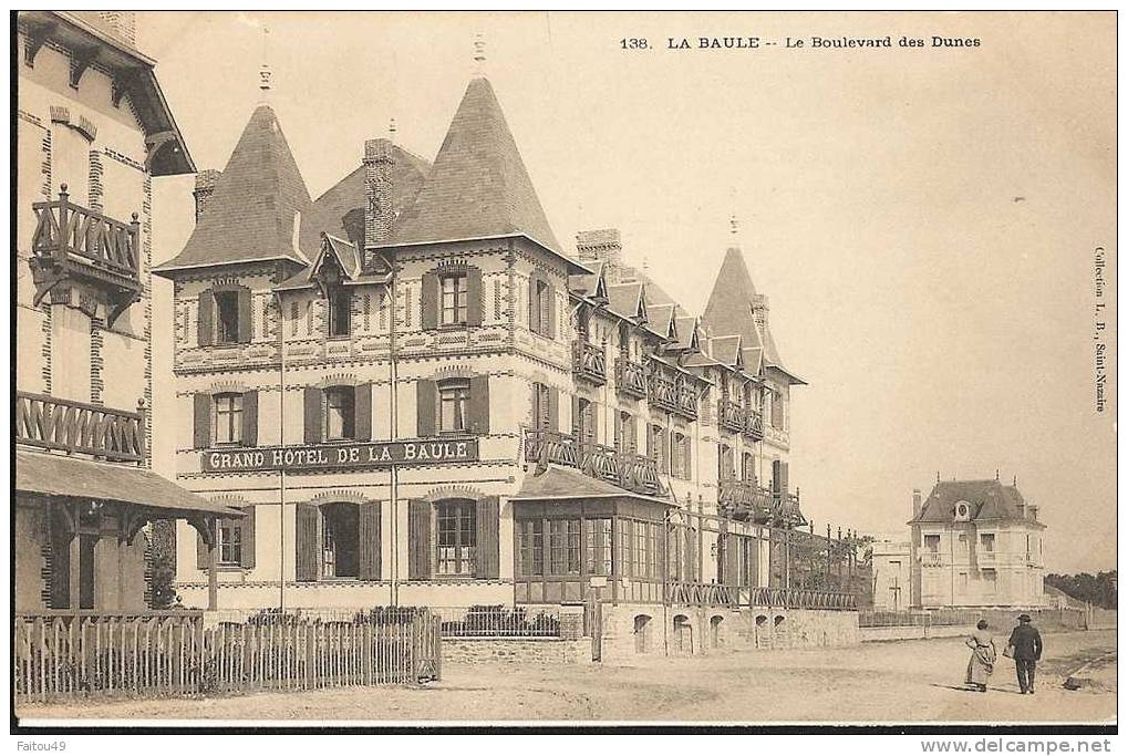 LA BAULE    (44)      Le Boulevard Des Dunes      414 - La Baule-Escoublac