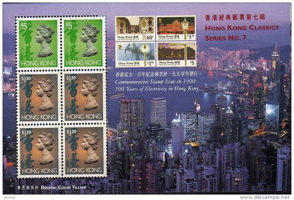 Exposition 3 Blocs 1997 HONG KONG Block 49,50+51 ** 29€ Ausstellung Straßenbahn Stadt Post Stamp On Stamp Sheet Hongkong - Unused Stamps