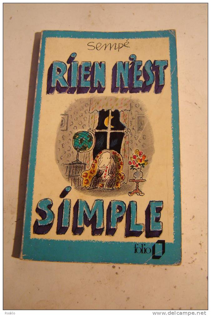 BD / SEMPE RIEN N EST SIMPLE / ED FOLIO DE 1972 /  BEL ETAT - Sempé