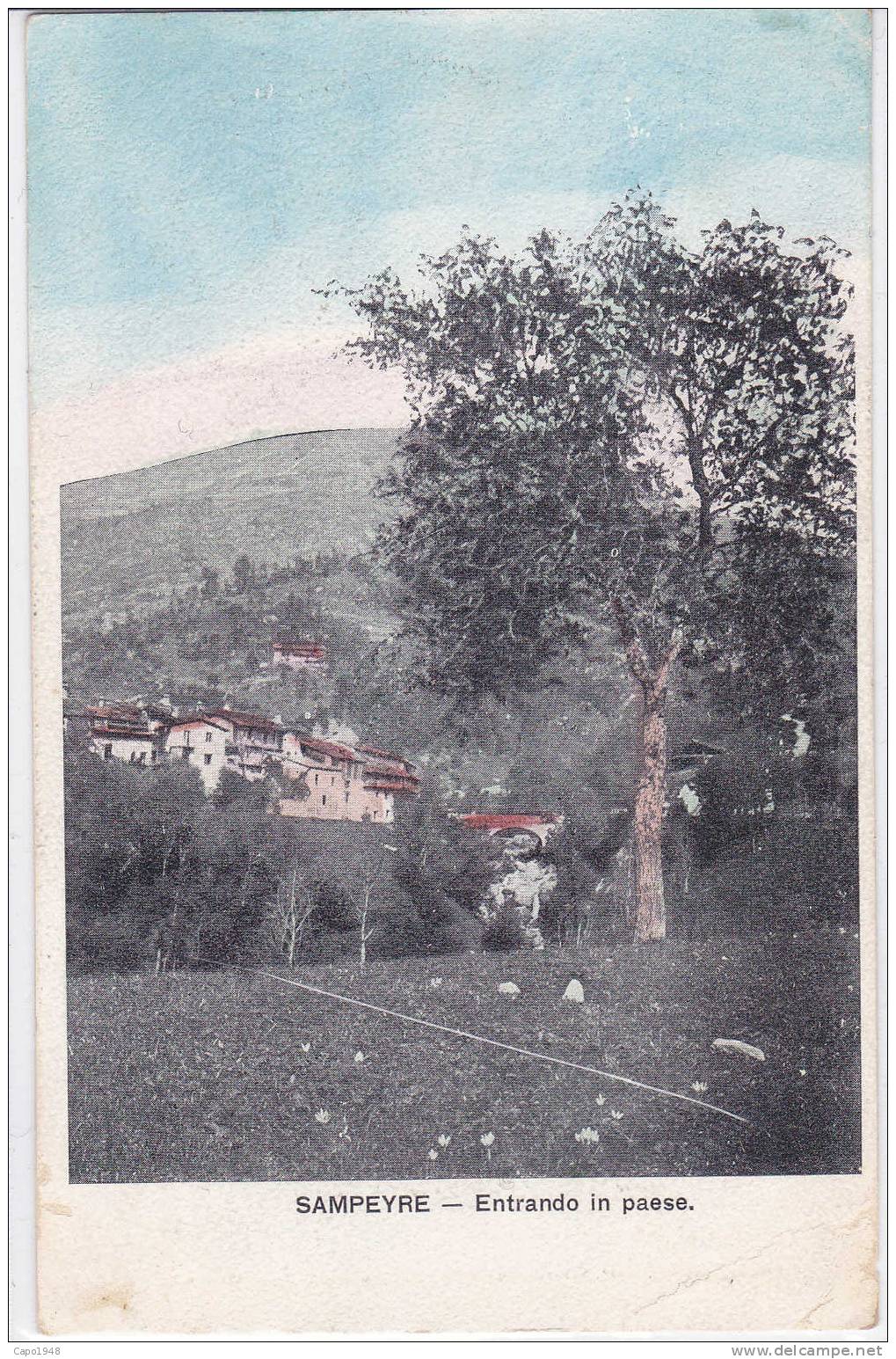 CARD   SAMPEYRE  VALLE VARAITA   (CUNEO)  -FP-N-2  -O882- 9821 - Autres & Non Classés