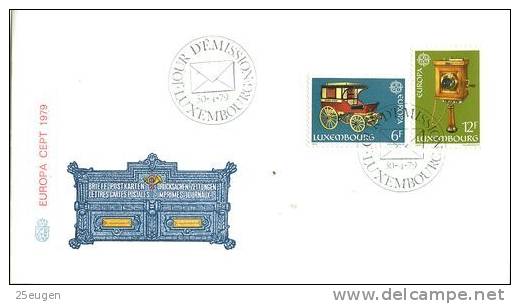 LUXEMBOURG  1979 EUROPA CEPT FDC - 1979