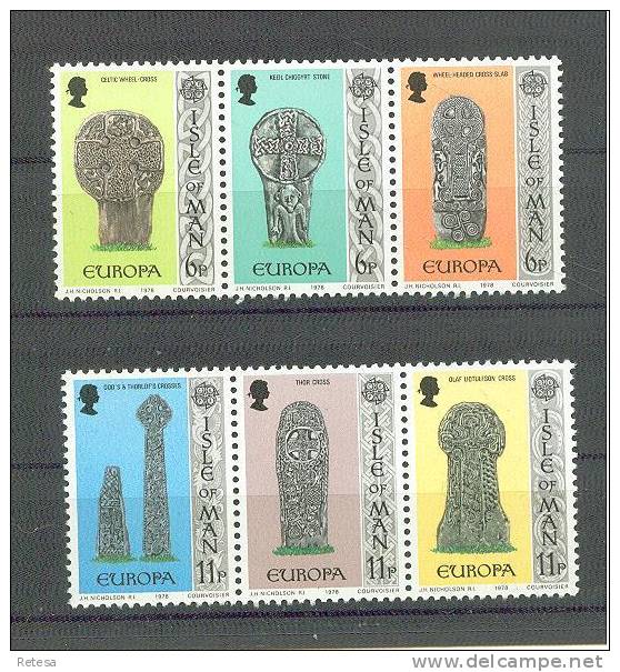 ISLE OF MAN  EUROPA ZEGELS  1978 ** - 1978