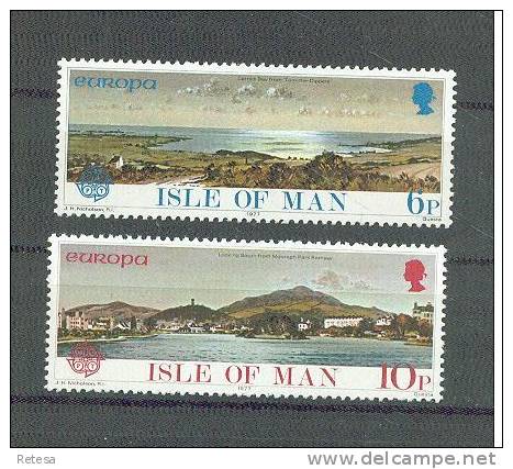 ISLE OF MAN  EUROPA ZEGELS   1977 ** - 1977